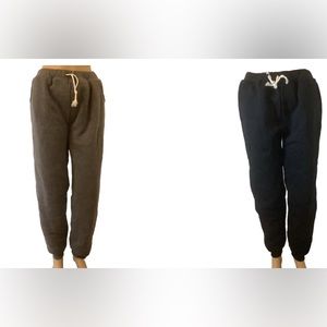 FLYGO Sweatpants Women’s Warm Fleece Sherpa Lined Athletic Jogger Pants Size XL
